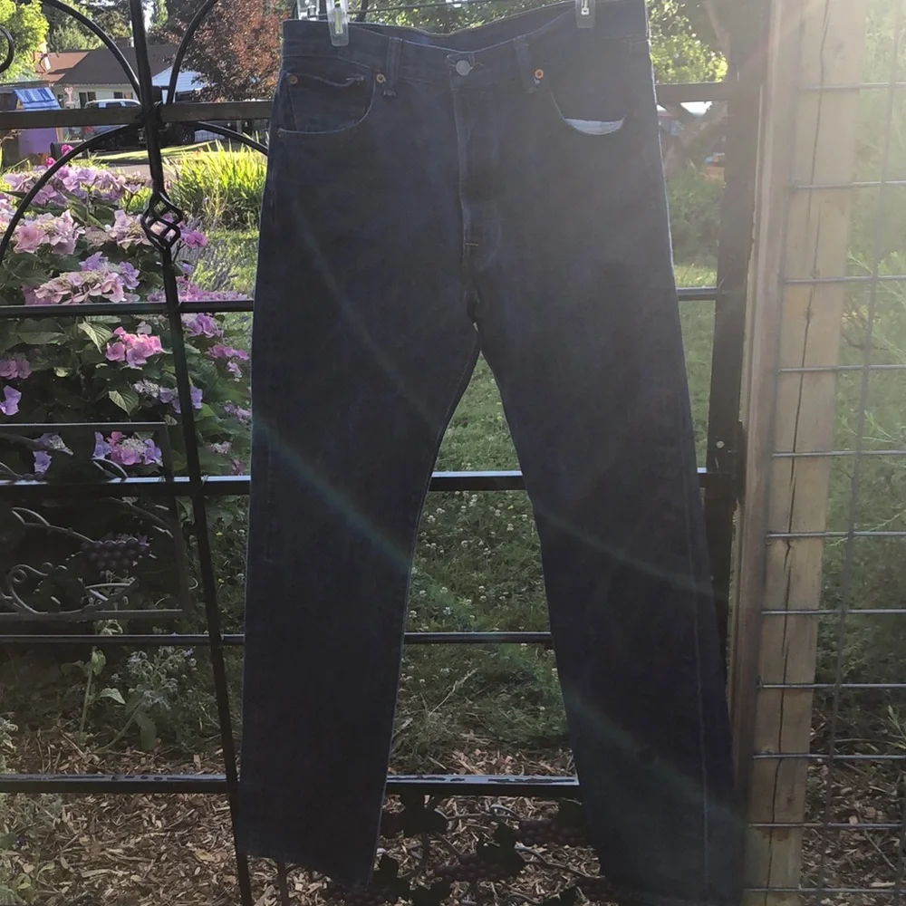 Levi’s blue 501 jeans size 34/34